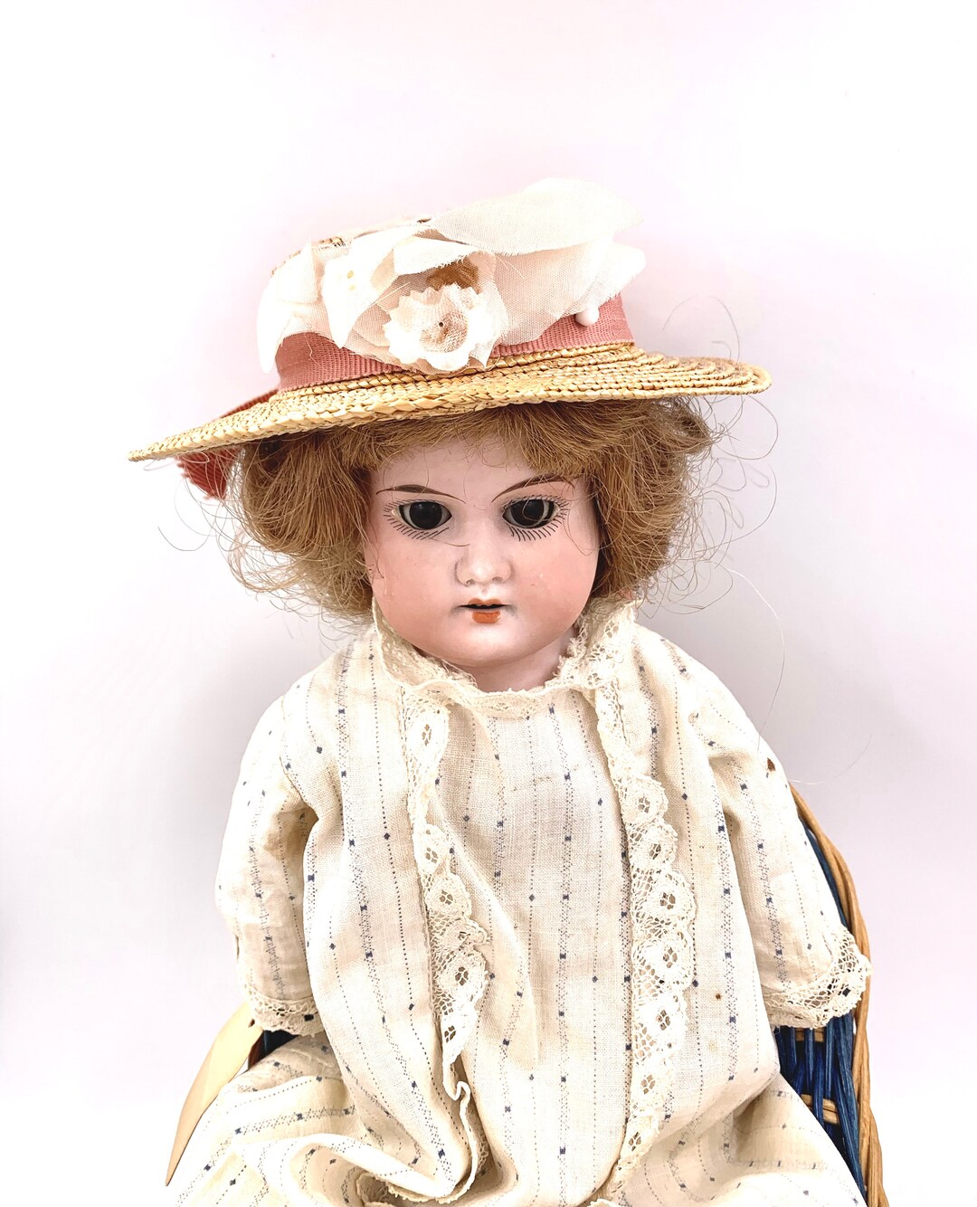 SCHUMANNBAVARIA 勿忘草24cmピアスプレート2枚アンティーク SCHUMANNBAVARIA 勿忘草24cmピアスプレート2枚アンティーク