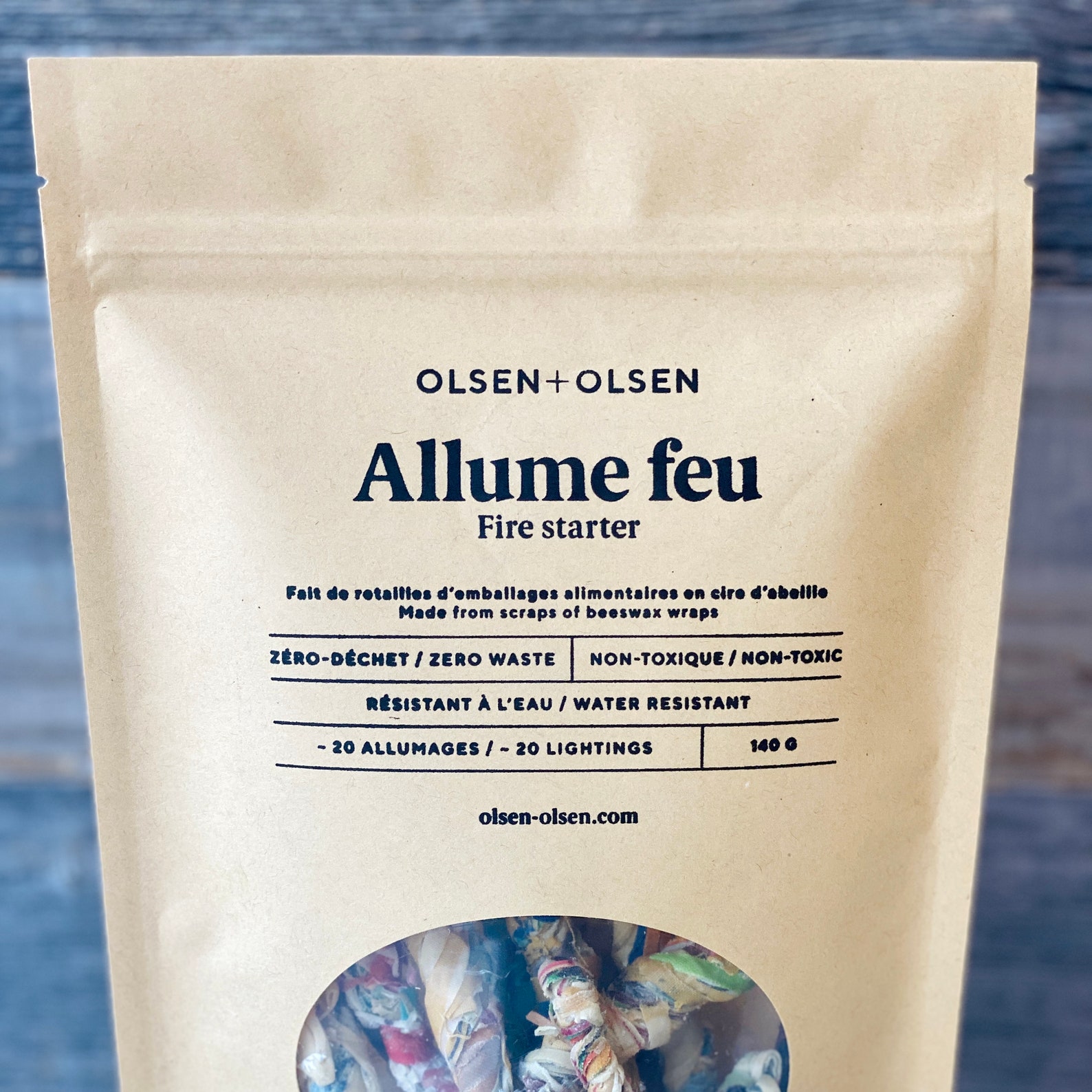 Fire Starter Bag of 20 Made With Organic Ingredients Etsy