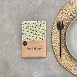 Kit of 9 Beeswax food wrap made in Canada with organic ingredients image 6