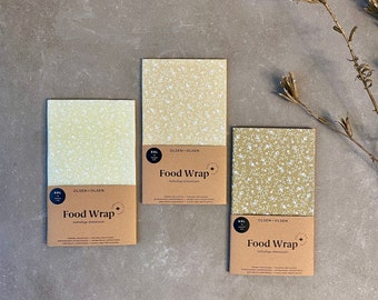 XL Beeswax food wrap eco friendly gift made with organic ingredients