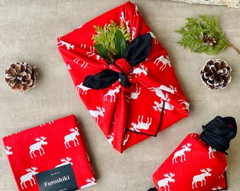 Special Holiday edition gift wrap + scrunchie made in Canada limited quantities