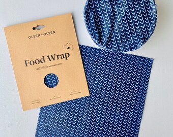 1 Medium beeswax wrap made in Canada with organic ingredients