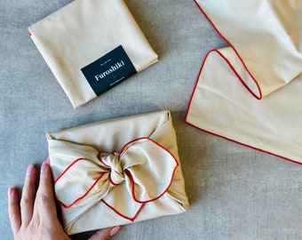 New minimalist reusable cloth gift wrap made in Canada