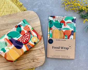 3Pack of organic beeswax wrap made in Canada, free shipping in Canada