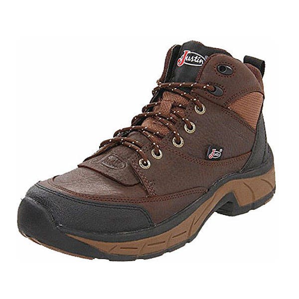 JUSTIN BOOTS - Women's Stampede Collection - Casual Lace Up - Size 8M - NEW in Box with Tags