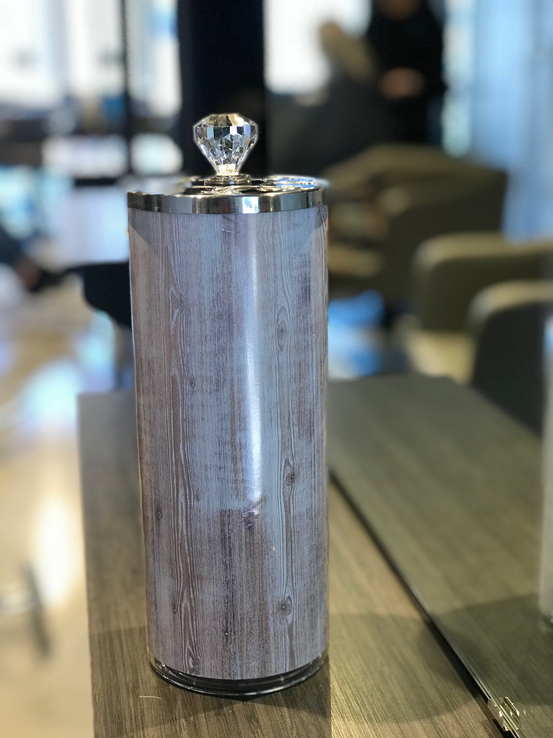 Farm Wood Designer Disinfectant Jar Etsy