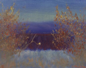 Archival Quality Print, New Mexico Landscape Series, &quot;El Rito Morning Light #2&quot;