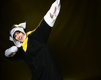 Morgana Persona 5 Inspired Custom Hand Made Kigurumi / Onesie