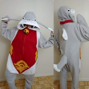 Namazu Inspired FFXIV Custom Made Kigurumi / Onesie