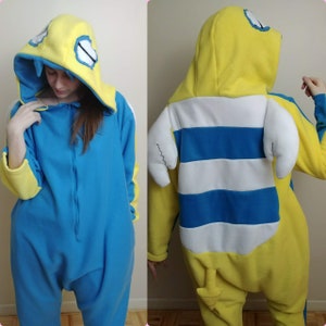 Dunsparce Inspired Custom Made Kigurumi / Onesie
