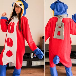 Teddie Persona 4 Inspired Custom Hand Made Kigurumi / Onesie