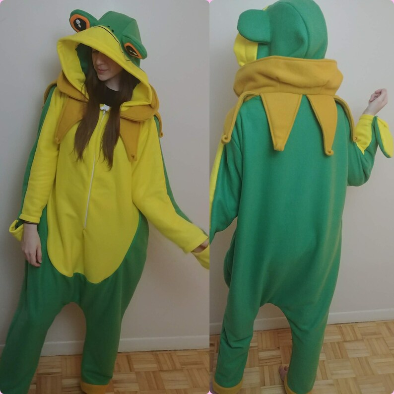 Frog Suit FFXIV Inspired Custom Made Kigurumi / Onesie Etsy
