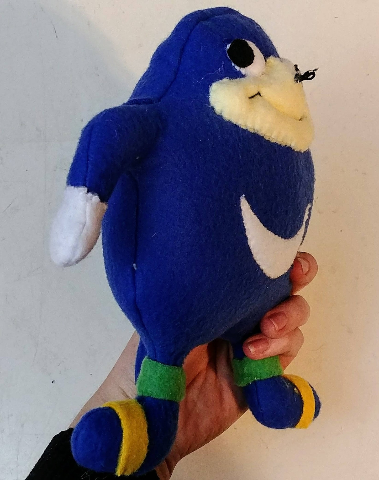 Blue Knuckles Sonic Plushie | Etsy