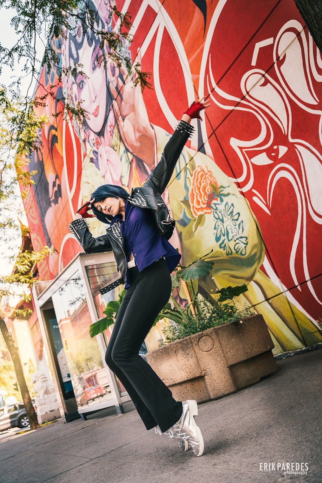 Yusuke Kitagawa Persona 5 Dancing Cosplay Print Etsy