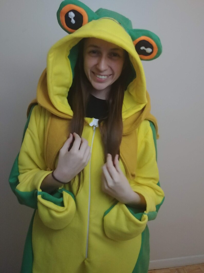 Frog Suit FFXIV Inspired Custom Made Kigurumi / Onesie Etsy