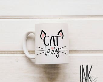 Cat Lady svg | Cat mom svg | Crazy Cat Lady svg