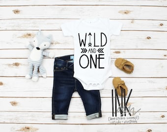 Wild And One Svg | First Birthday Svg Cut file | Birthday Cut File | Cricut Explore | Silhouette Cameo | Birthday Boy SVG | Cuttable files |