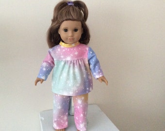 AG Doll Pajamas.   My Life Doll Pajamas.  18” Doll Pajamas