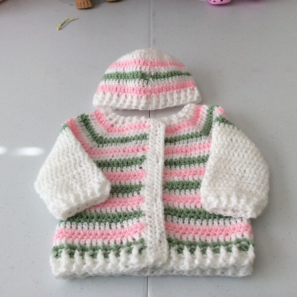 Newborn Sweater Set Etsy