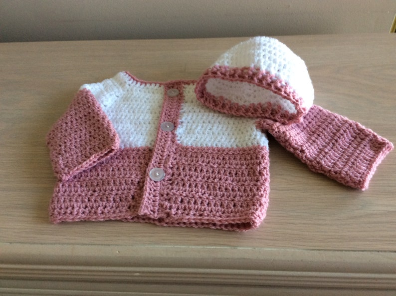 Baby Sweater with Hat Baby Cardigan Sweater