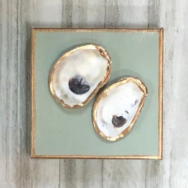 Oyster Shell Art Etsy