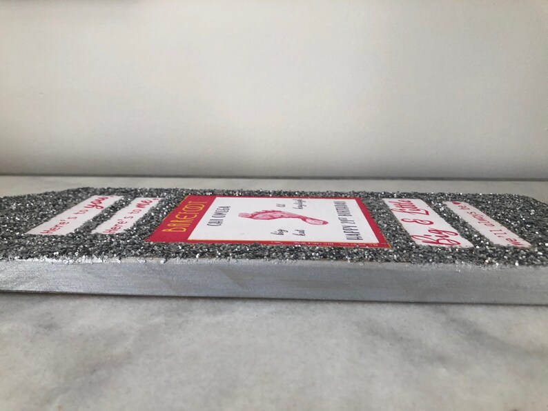 Customizable Glitter Sorority Paddle