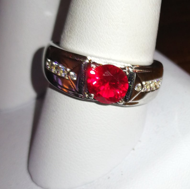 Zircon Solitaire Ring