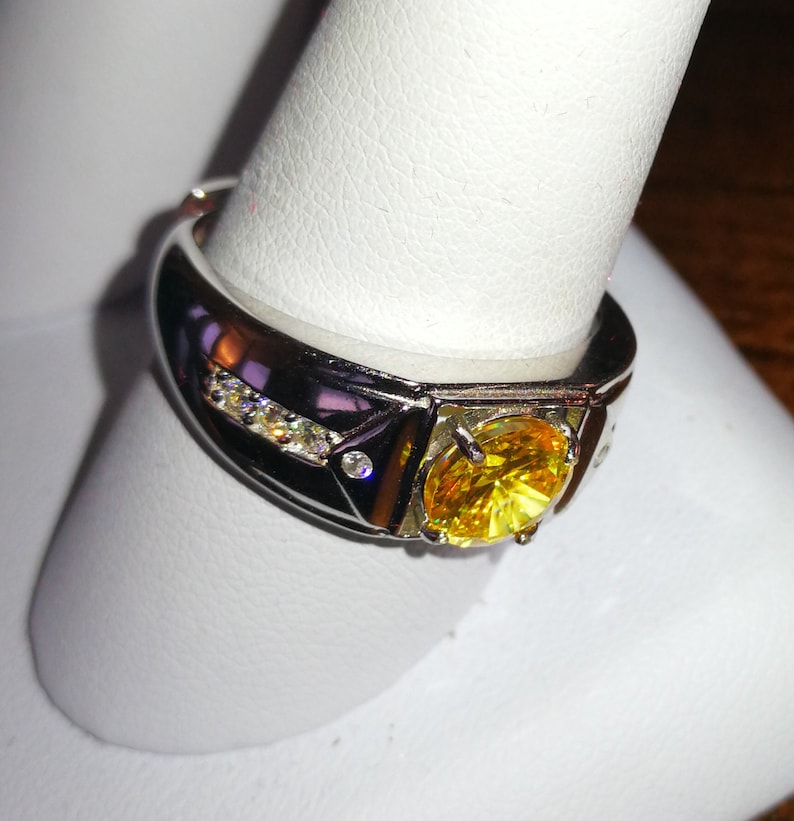 Zircon Solitaire Ring