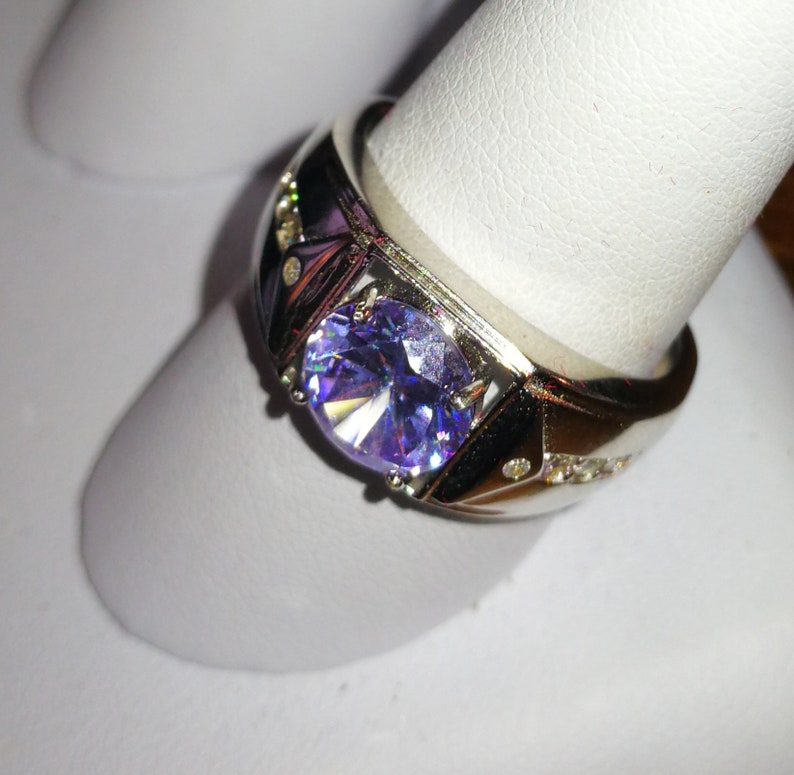 Zircon Solitaire Ring