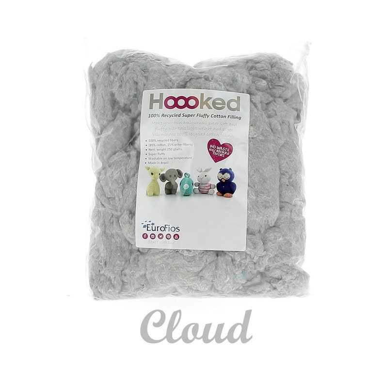 Filling Material Stuffing material Cotton Filling Toy Making DIY Toy Filling Soft Toy Craft Amigurumi Doll Filling Hoooked