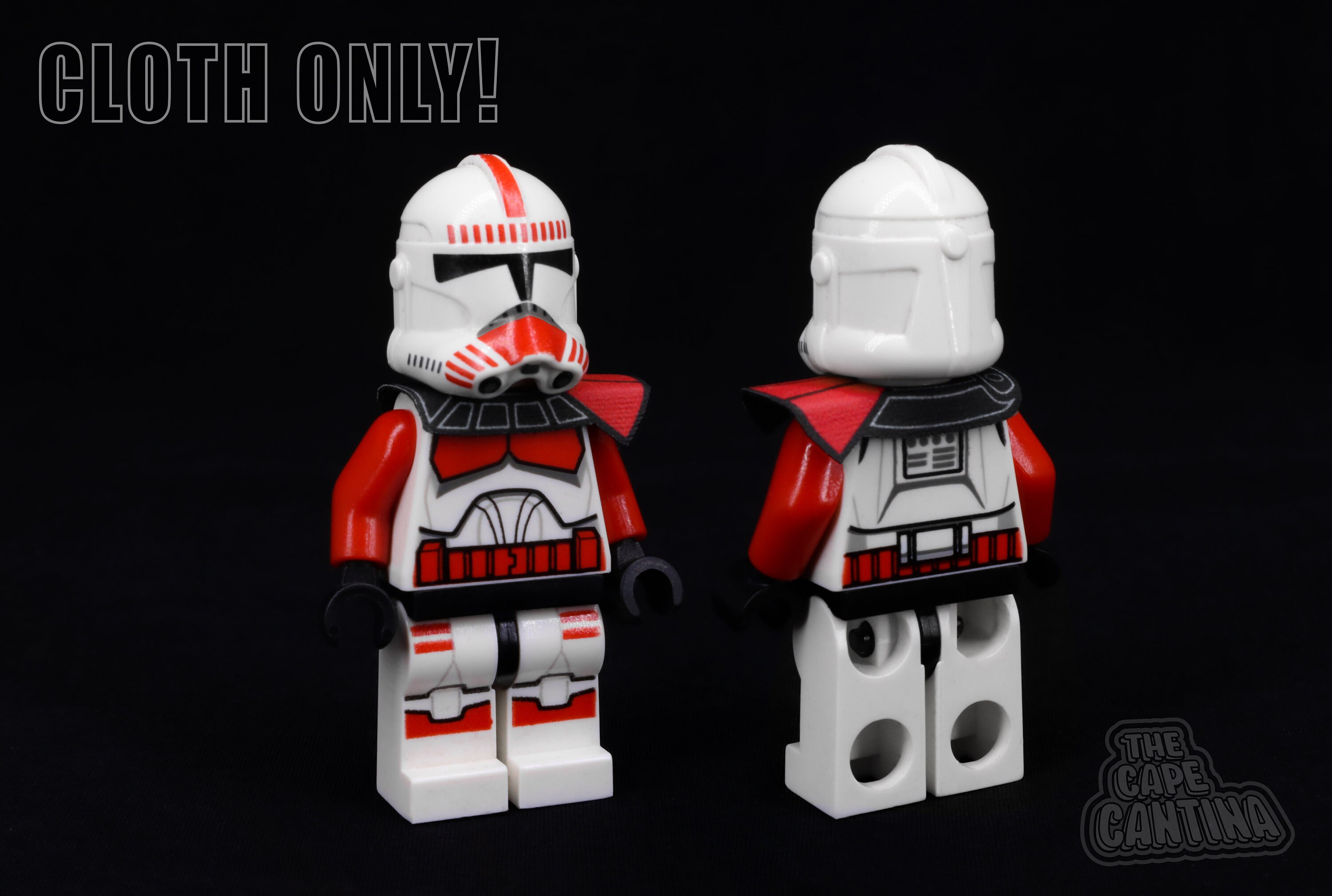 For Minifigure Star Wars Bad Batch Shock Officer Pauldron Custom Cape Lot Set Etsy Canada