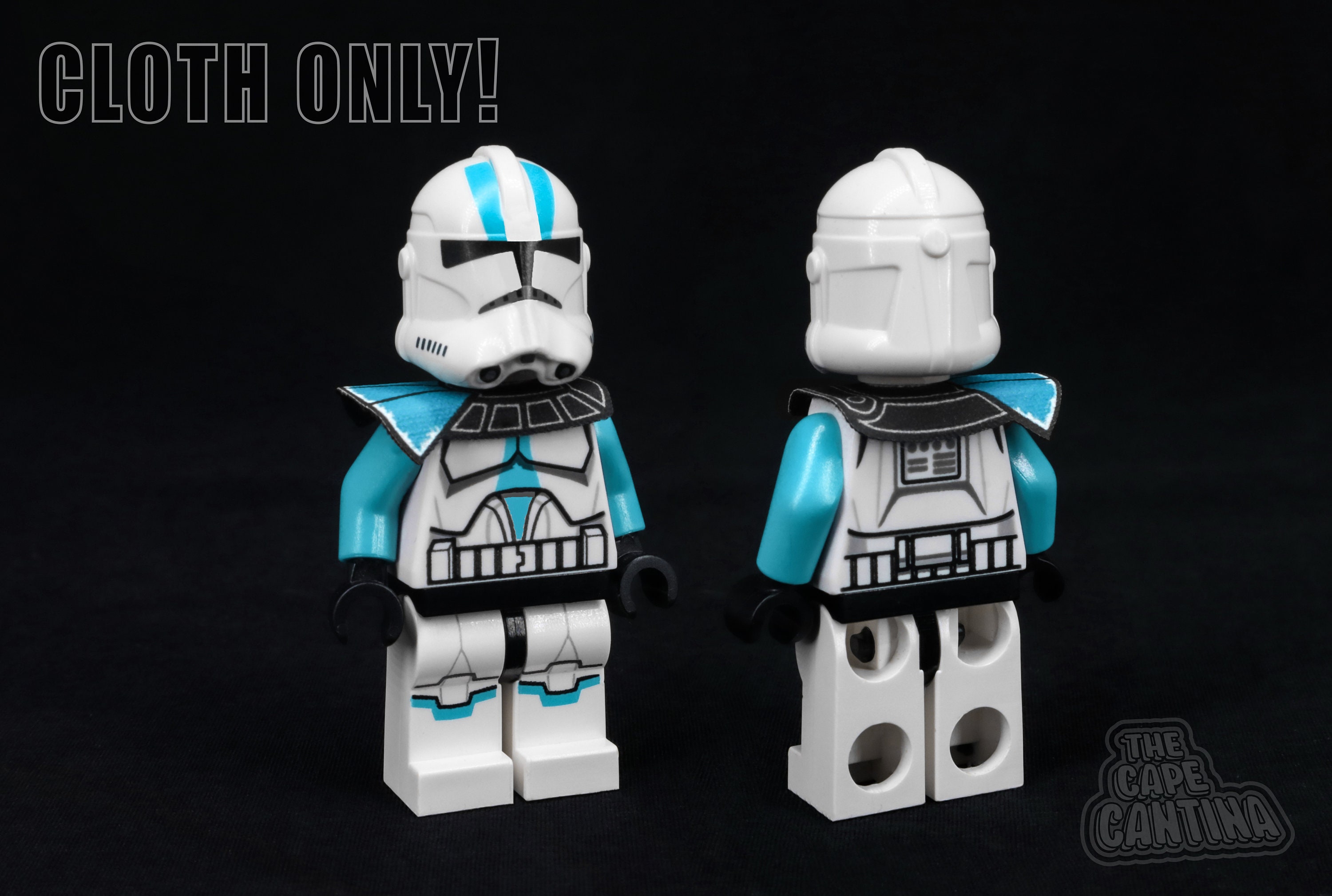 For Minifigure Star Wars Captain Howzer ,wilco , Bad Batch ,grey Animated  Pauldron Custom Cape Only \u003cyou Chose\u003e--new - Etsy Canada