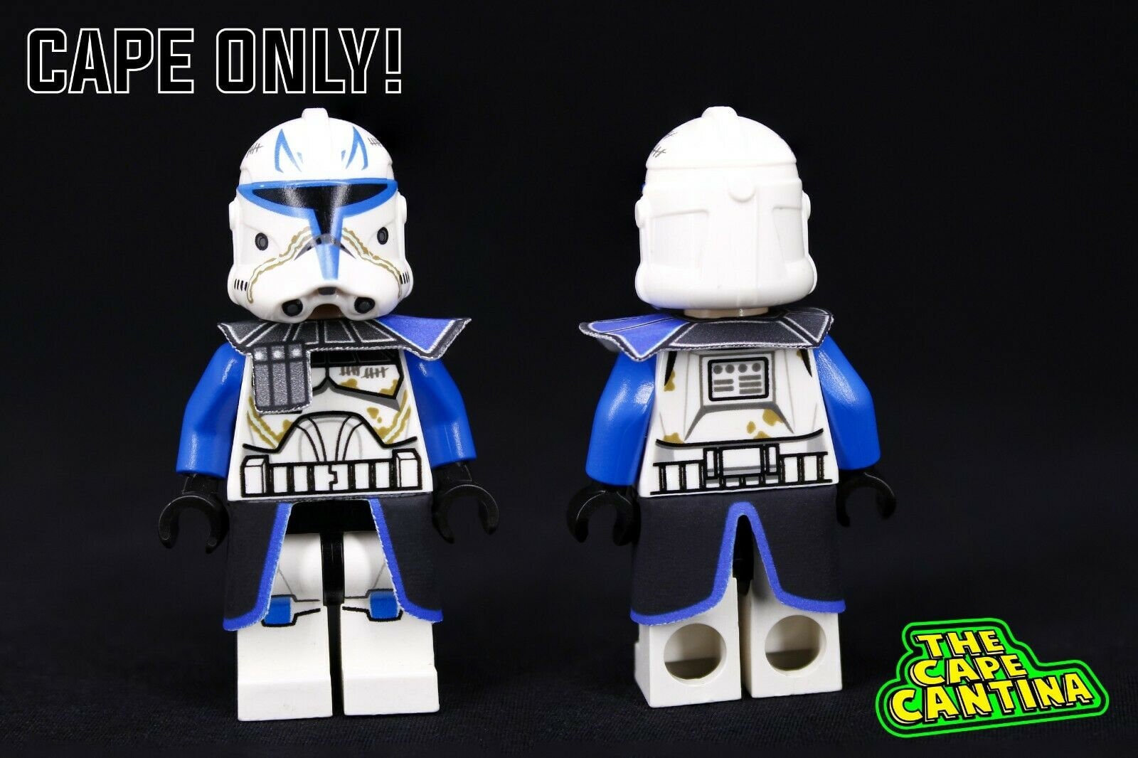 2x Standard Custom Cape/Cape Compatible with LEGO Mini Figures-Star Wars,...