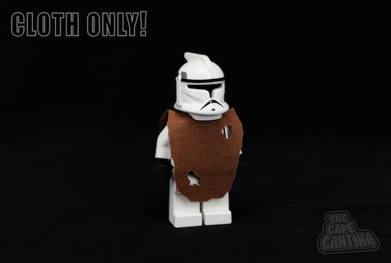 Lot Capes Imprimées Personnalisées Pour Clone Trooper Star Wars – Compatible LEGO – Tissu Pauldron X5 à X11