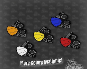 LEGO-Style Galactic Republic & Empire Cloth Pauldrons – Custom Minifigure Accessory by TheCapeCantina