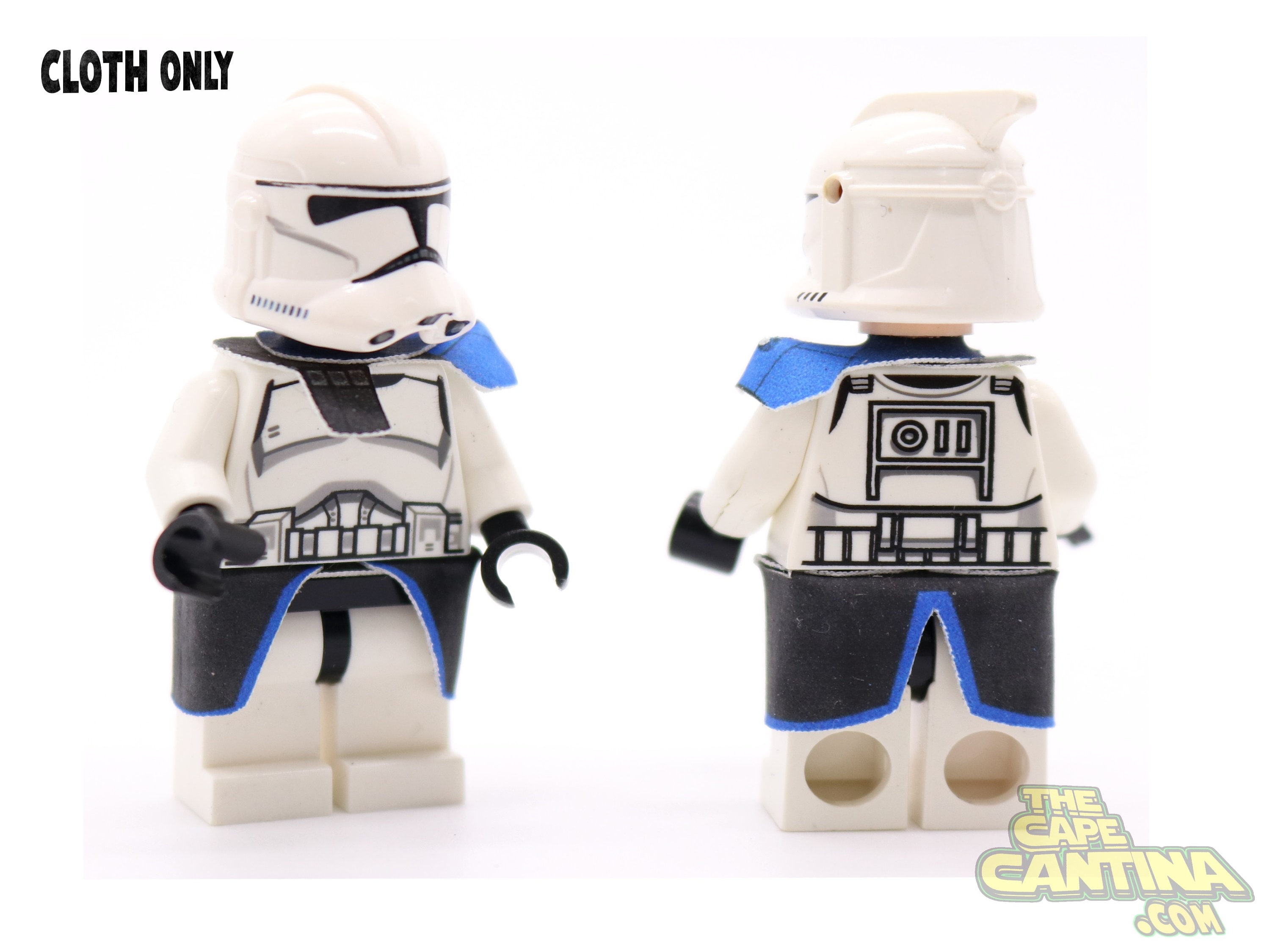 Pour figurine LEGO en tissu uniquement Star Wars, lot de 2 phases 2,  capitaine Rex Clone Kama et Pauldron -  France