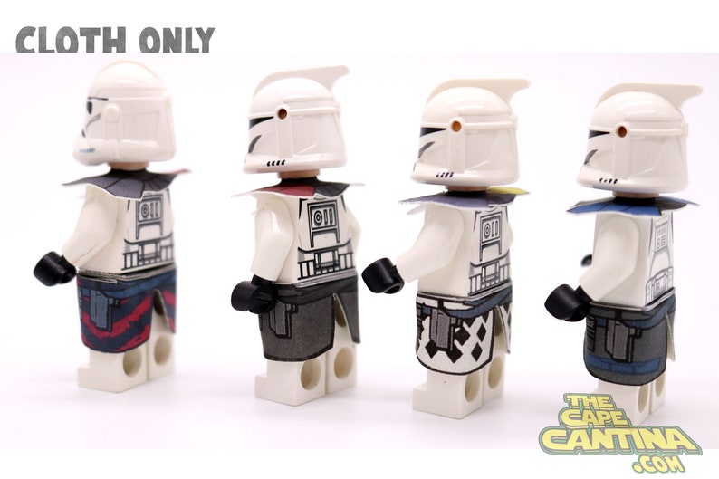 LEGO Cloth Only Star Wars Arc Clone Colt Havoc Blitz Hammer | Etsy