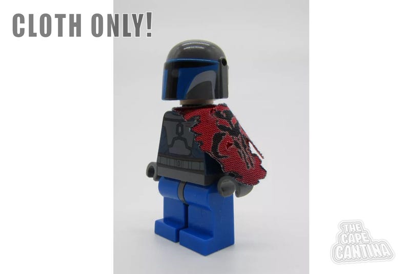 Boba Fett Mandalorian Cape for LEGO® Star Wars Minifigures YOU CHOOSE image 8