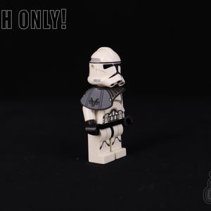 for Minifigure Star Wars Galactic Republic Empire Ranked Stormtrooper Cloth Pauldrons Only NEW