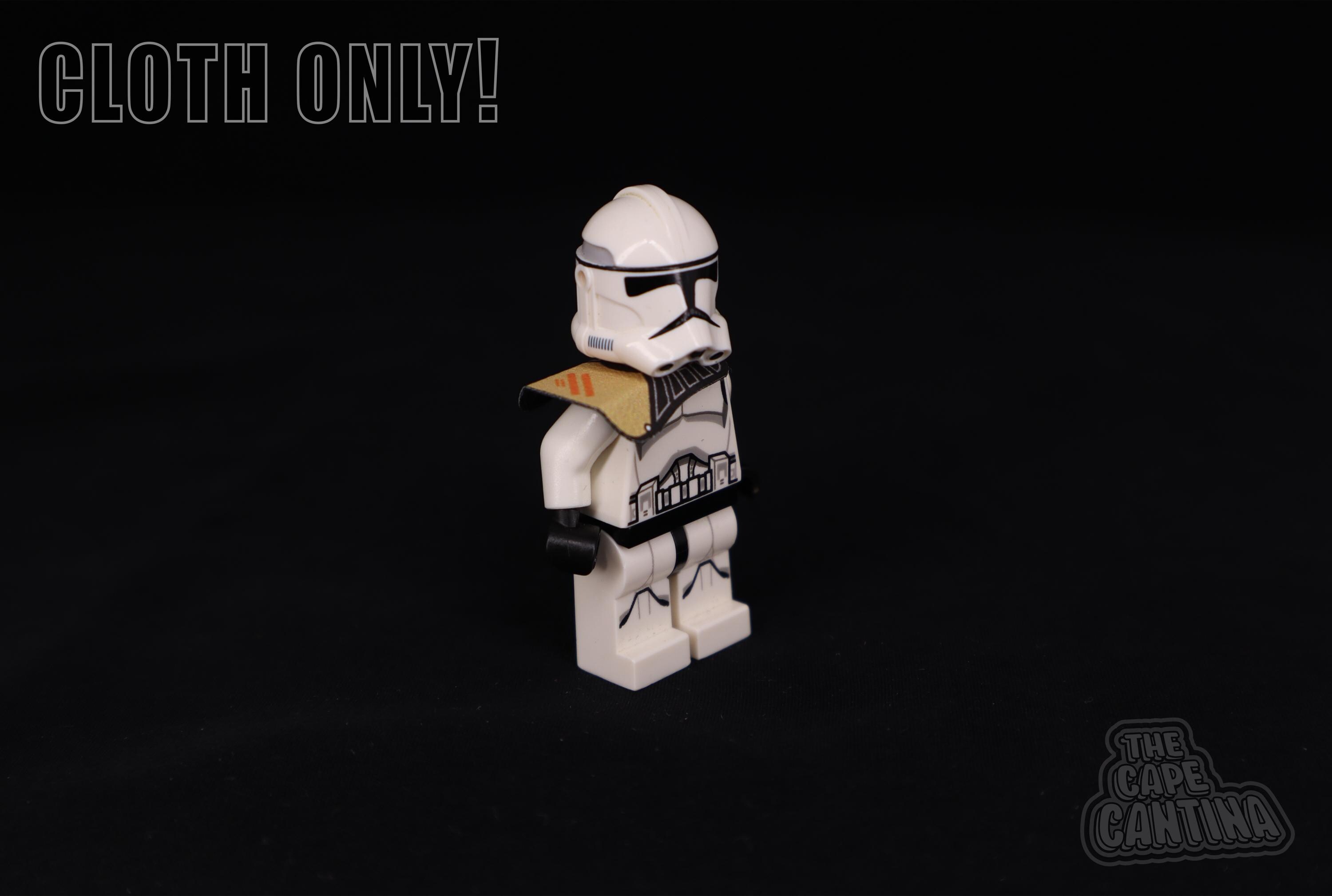 Stormtrooper Rank Pauldron for LEGO Minifigure Custom Cloth, First ...