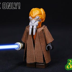 for LEGO Cloth Only Revenge Of The Sith Jedi Master P1o K00n Cloak Cape Custom Set-NEW