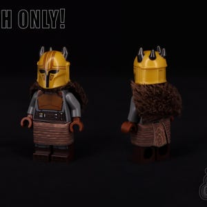 for LEGO Clone Wars Upgraded Armorer Fur Cape with Kama Cloth Only-NEW