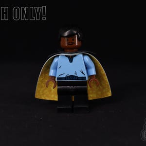Alleen voor minifiguur Star Wars Lando Calrissian Clone Wars Cloth Cape - NIEUW