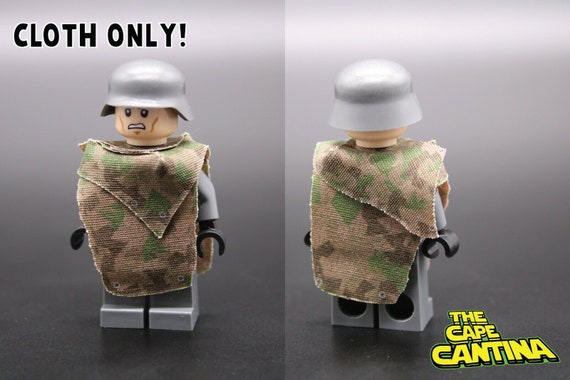 For LEGO Cloth Only World War 2 WW2 WW1 German Splinter Camo