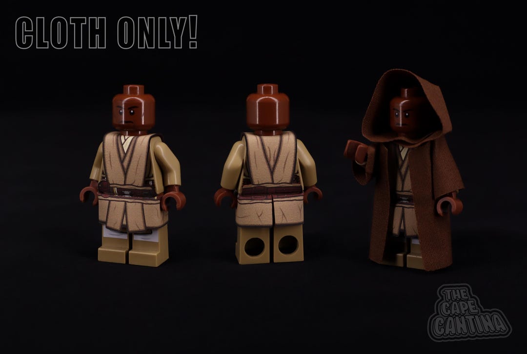 For LEGO Cloth Only Star Wars Revenge of the Sith Jedi Master Mace Windu  Cloak Cape Custom Set-new Canada