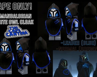 for Lego Custom Cloth Only Mandalorian Nite Owls Clone Wars Bo-Katan Kryze Stealth Mission Cloak YOU CHOOSE---NEW