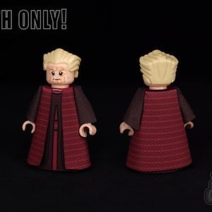 for LEGO Cloth Only Star Wars  Minifigure Chancellor Palpatine Royal Red Robe