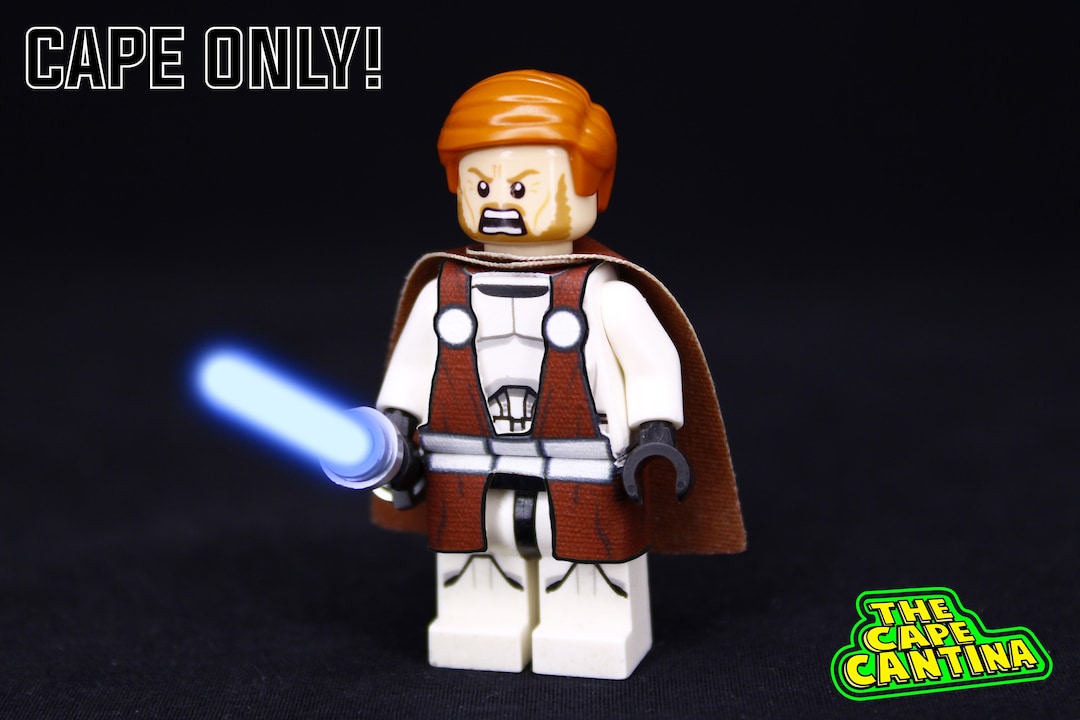 For LEGO Jedi Master 2003 Cartoon Lancer Obi wan Kenobi Cloak Set Etsy