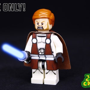for LEGO Jedi Master 2003 Cartoon Lancer Obi-Wan Kenobi Cloak Set-NEW