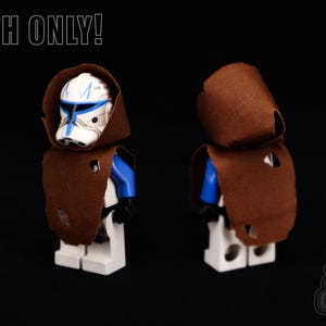 for LEGO Custom Cloth Only Clone Wars Star Wars  Minifigure Hawkbat Battalion Mudtrooper Deluxe Poncho Only-NEW